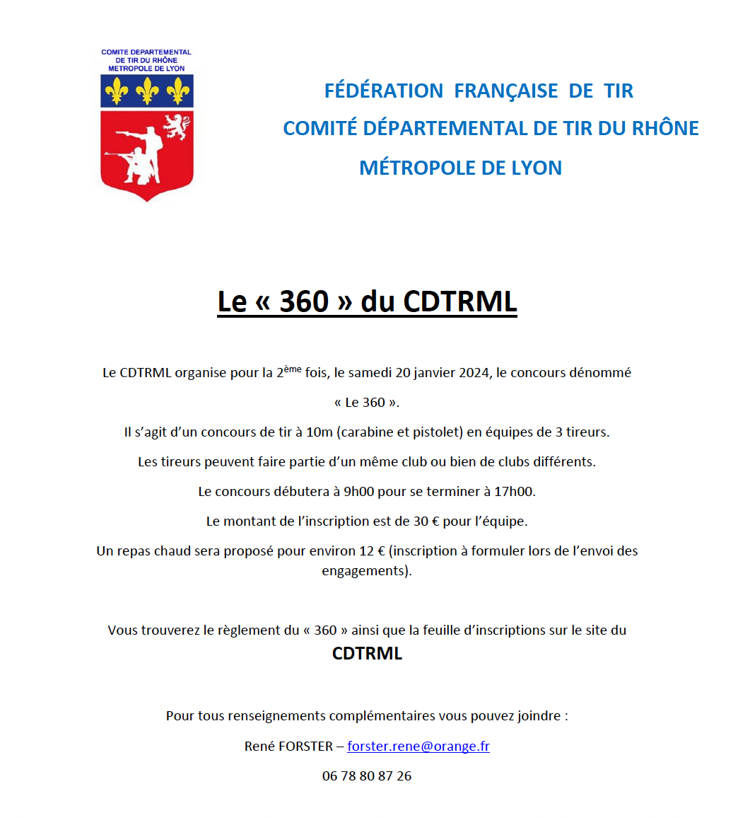 Concours 360 2024