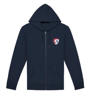 Sweat capuche zippé